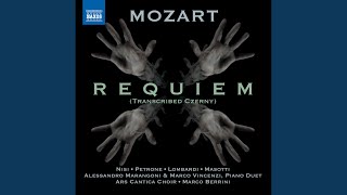 Requiem in D Minor K 626 arr C Czerny for soli choir and piano 4 hands  Sequence No 1 [upl. by Padegs]