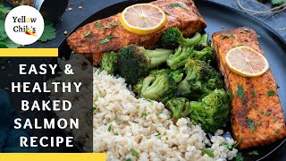 The Best OvenBaked Salmon Recipe Crispy Flaky and a Delicious Treat [upl. by Charlton]