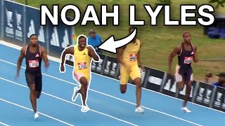 150m Noah Lyles  1441 Atlanta Games [upl. by Yardley]