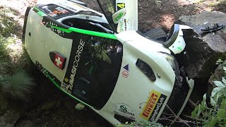 37° Rally Lana 2024 MANY CRASHES amp MISTAKES DIFFICULT CORNER [upl. by Arenat]