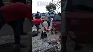 💥🚗 AlMomento  Aparatoso accidente en el Libramiento Norte de Tuxtla [upl. by Hull]