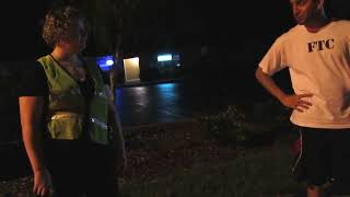 DUI checkpoint with Honor Your Oath and IMV Films Gainesville Florida [upl. by Hansen]