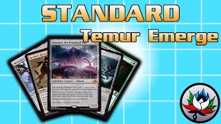 MTG – Temur Emerge Pro Tour Standard Deck Tech for Magic The Gathering [upl. by Diane-Marie617]