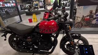 Motorcycle Live at the NEC Birmingham 18th November 2023  Royal Enfield stand [upl. by Swihart244]