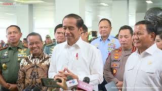 Keterangan Pers Presiden Jokowi Usai Resmikan RS Pusat Pertahanan Negara Jakarta 19 Februari 2024 [upl. by Katt]