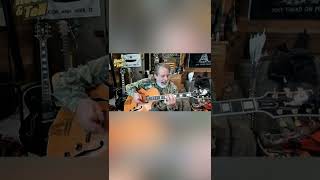 Ted Nugent Plays Stranglehold on Vintage Byrdland Guitar shorts [upl. by Ehlke]