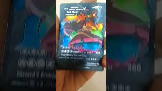 Pokemon card battle of Charizard vs blastoise [upl. by Leary]