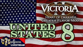 Victoria 2 GFM  United States of America  Exceptional Empire of Liberty  Livestream 8 [upl. by Sldney462]