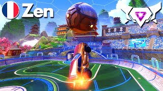 ZEN is Mechanically GIFTED in Rocket League SSL 2v2 [upl. by Selina]