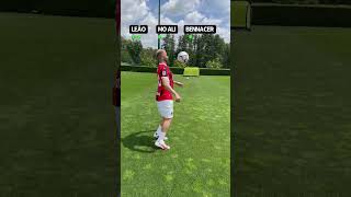 MoAliFC shooting challenge with Leão amp Bennacer  shorts [upl. by Euqinom]