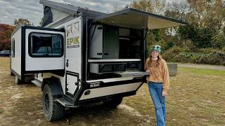 The MOST Capable 6x12 Camper Trailer I’ve Ever Seen EPIK Scout Lightweight Fits in Garage [upl. by Crissie]