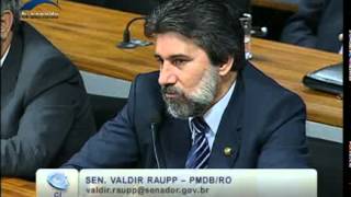 Sen Valdir Raupp acredita que rodovias são indutoras de desenvolvimento e de progresso [upl. by Dlorad921]