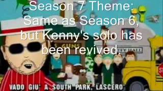 Every Single South Park Theme [upl. by Hada]