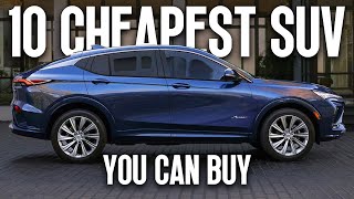 10 Best Cheapest SUVs to Buy For You [upl. by Eenwat]