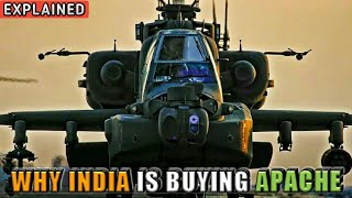 Why India Is Buying Apache Helicopters Apache Helicopter India  Explained Hindi [upl. by Anerres]