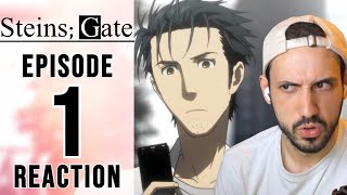 SteinsGate Episode 1 Reaction  Turning Point [upl. by Anawd]