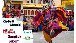 Kagyu Gumpa Tsertso Ling Gumpa Gothor FestivalGangtok Sikkim [upl. by Aivekahs]