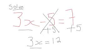 GCSE Maths August 2024 Recorded Video Solving a 2 step linear equation gcse gcsemaths tutorial [upl. by Steffen]