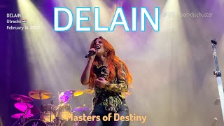 DELAIN  Masters of Destiny TivoliVredenburg Utrecht Netherlands  February 14 2020 LIVE 4K [upl. by Anwahsar]