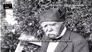 Georges Clémenceau visible pour la première fois dans un film sonore [upl. by Ginsberg]