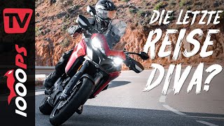 Die letzte ReiseDiva  Test der Ducati Multistrada V2 S 2022 [upl. by Robin]