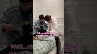 Ewww 😷 prank on my Girlfriend 😛👀 shorts prank comedy [upl. by Murray650]