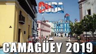 Camagüey Cuba 2019  Biking in the city center [upl. by Eiffub646]