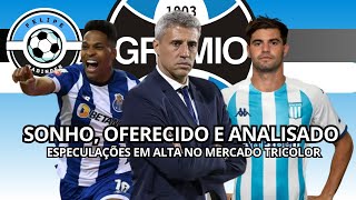 WENDELL CRESPO E SOSA  NOMES NA PAUTA DO GRÊMIO [upl. by Mcconnell]