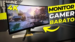 TOP 7 Monitores GAMER BARATO Custo Beneficio 2024 até 144hz  Curvo Ultrawide e 4K [upl. by Ahtnammas]