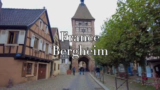 France Bergheim Walking into Bergheimthe countryside of France discover the beauty of Alsace [upl. by Buddy]