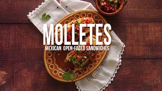 Molletes  Molletes Mexicanos [upl. by Cilurzo298]