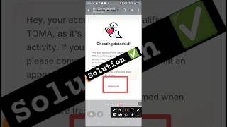 Cheating Detected Solution Tomarket Airdrop Tomarket Cheating Detected Solution and Appeal Guide [upl. by Parrie511]