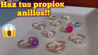 Anillos hechos con alambre😍 [upl. by Lupien]