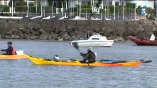 La fête du nautisme à Royan 17 avec la traversée de lEstuaire [upl. by Ahtanaram144]