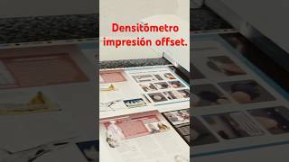 Densitómetro impresión offsetartesgráficas Graficasyarteimpresionoffsetestampados [upl. by Asilat401]