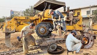 Komatsu final drive assembly was not working  Repaired a new way by an expert mechanic [upl. by Ramin]