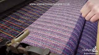 weaving on a 95 year old hattersley loom [upl. by Rajiv1]