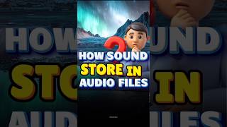 How does Sound stores in audio files🤔🥺facts audio viral [upl. by Tarrsus]