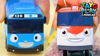 Tayo and Titipos race l NEW Tayo Toy Story Ep 8 l Tayo Play amp Minicar l Tayo the Little Bus [upl. by Brunhilda]