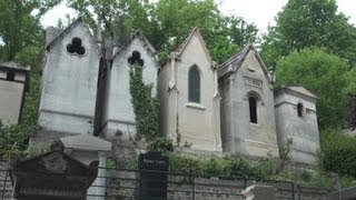 Père Lachaise Cemetery in Paris France [upl. by Cogn]