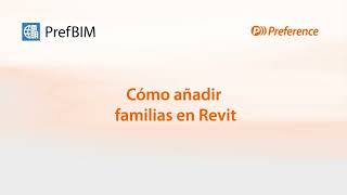 Cómo añadir familias en Revit con PrefBIM [upl. by Eiznikam957]