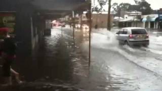 Flooding on Oxford St Leederville Perth [upl. by Jeroma854]