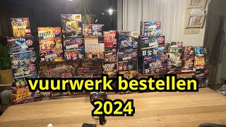 VUURWERK BESTELLEN NEDERLAND 2024 500 euro Doneren [upl. by Inohs]