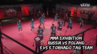 5 vs 5 Tornado Tag Team MMA Match  Poland DESTROYS Russia [upl. by Grayce]