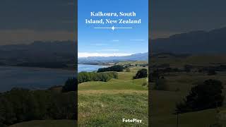 Kaikoura South Island New Zealand InstaTravel TravelGram WanderlustTraveling Newzealand [upl. by Pren151]