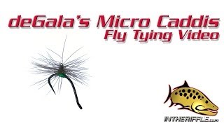 deGalas Micro Caddis Fly Tying Video Instructions [upl. by Gnouv]