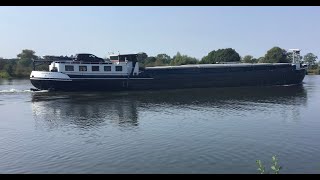 Cargoship Janneke at Arcen  river the Meuse the Netherlands 🇳🇱 September 22024 Shipspotting👍👍👍👍⛴️ [upl. by Ardnaek]