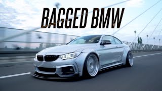 PAPCIO’S BAGGED BMW F32 SR66 WIDEBODY  4K [upl. by Aniras]