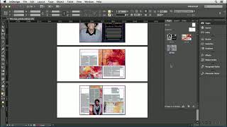 InDesign Tutorial  Inserting deleting and moving pages [upl. by Nowujalo]