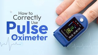 How to correctly use Pulse Oximeter  DentalKart healthcaretips [upl. by Jakie]